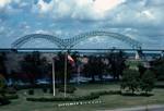 Bridge from Jefferson Davis Park, Tennessee - Memphis, U.S.A.