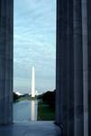 From Lincoln Memorial to Washington Monument & Capitol, Washington DC, U.S.A.
