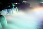 American Falls at Night, Niagara, New York State, U.S.A.