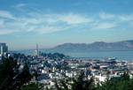 City from Telegraph Hill (Coit Tower), San Francisco, U.S.A.
