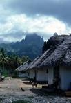 New Thatched Houses, Hakahau, Ua Pou, Marquesas Islands