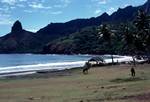 Bay, Open Grass, Rider, Hiva Oa, Marquesas Islands
