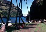 Ashore - Group & Taporo, Hanavave Bay, Fatu Hiva, Marquesas Islands