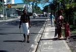 Procession, Policeman, Suva, Fiji