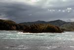 Looking Back at South Island, On Board Ferry 'Aramoana', New Zealand