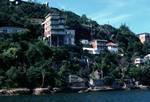 Harbour Cruise, Close Up of Houses on Cliff, New South Wales, Sydney, Australia