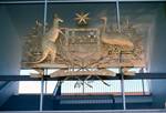 Law Courts - Golden Coat of Arms, Canberra, Australia