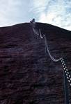 Climbing Up The Chain, Northern Territories, Ayers Rock, Australia