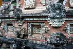 Detail on Temple Building, Bali - Batu Bulan, Indonesia