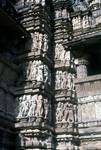 Ornately Carved Pillar, Khajuharo, India