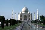 Taj Mahal, Fountains, Agra, India