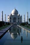 Taj Mahal - Complete Reflection, Agra, India