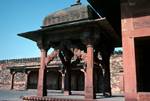 Detail on Small Building, Fatephur Sikri, India