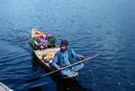 Lake Dahl - Flower Seller, Srinagar, India