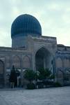 Mausoleum, Doorway to Interior of Dome, Samarkand, Uzbekistan
