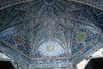 Registan Square - Tiled Roof of Doorway, Samarkand, Uzbekistan