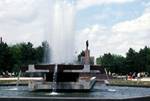 Lenin Memorial & Fountain, Ashkhabad, Turmenia