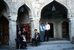 Open Air Restaurant in Old Caravanserai, Baku, Azerbaijan