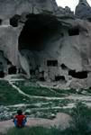Cliffs, Cavern & Figure, Zelve, Turkey