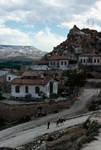 Road & Cliff Top, Urgup, Turkey