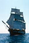 Ship in Full Sail, On Board Marques, Canary Islands