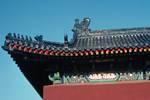 Temple of Heaven - Detail on Roof Corner, Peking, China