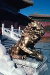 Forbidden City - Bronze Lion, Peking, China