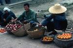 Archeological Site - Sellers of Apples & Oranges, Sian, China