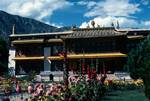 Palace from Garden, Norbu Linka, Tibet