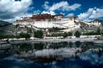 Potala from Lake, Lhasa, Tibet