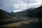 Valley, River & Fields, Yamdok to Shigatse, Tibet