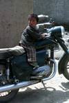 Little Boy on Motor Bike, Shigatse, Tibet