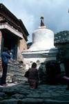 Stupa & Original Temple, Drepung Monastery, Tibet