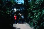 Orchid Park, 3 People at Moon Gate, Guangzhou, China