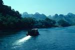 River Li - Looking Down River, Pulling Boat, Gweilin, China