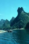 River Li - Queer Peak & Boat, Gweilin, China