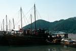 Boats at Tai O, Lantau Island, Hong Kong