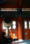 Po Lin Monastery - Interior of Temple & Gong, Lantau Island, Hong Kong