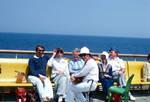 Group on Board SS Adriatica, SS Adriatica, Greece