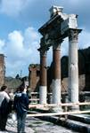 In Forum - 3 Columns, Pompeii, Italy