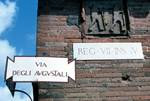 Street Sign, Pompeii, Italy