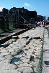 Street, Stepping Stones, Pompeii, Italy