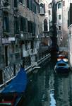 Back Street & Boat, Venice, Italy