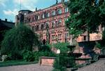 Main Part of Castle from Courtyard, Heidelberg, Germany