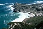 Looking Down to Cape & Bay, Cape of Good Hope, South Africa