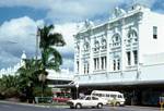 Street Scene, White Building, Cairns, Australia