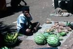 Market - Boy With Melons, Madang, Papua New Guinea