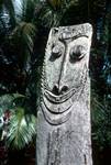 Carved Pillar (Face), Palumbei, Papua New Guinea