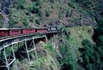 Train Going Over Bridge, On Way to Kuranda, Australia