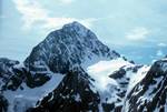 Peak & Sunlit Glacier, Mount Cook Area, New Zealand